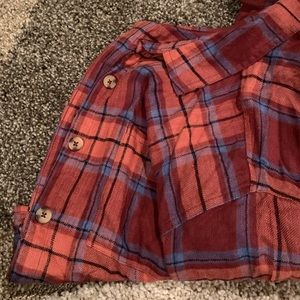 Cropped Aeropostale Flannel